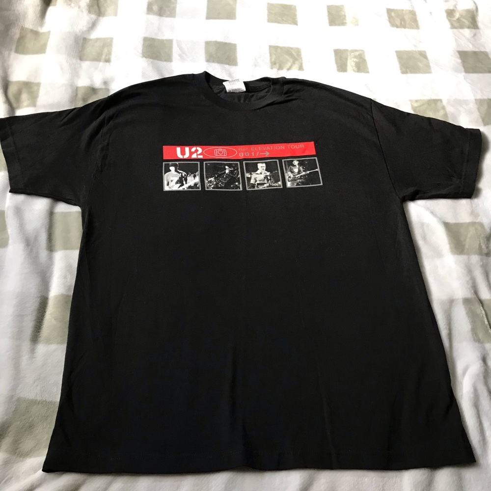 U2 ELEVATION TOUR T SHIRT